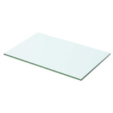 vidaXL Wandschap transparant 20x12 cm glas