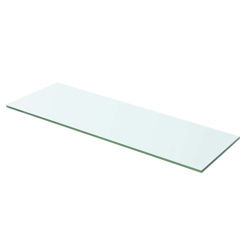 vidaXL Wandschap transparant 20x12 cm glas