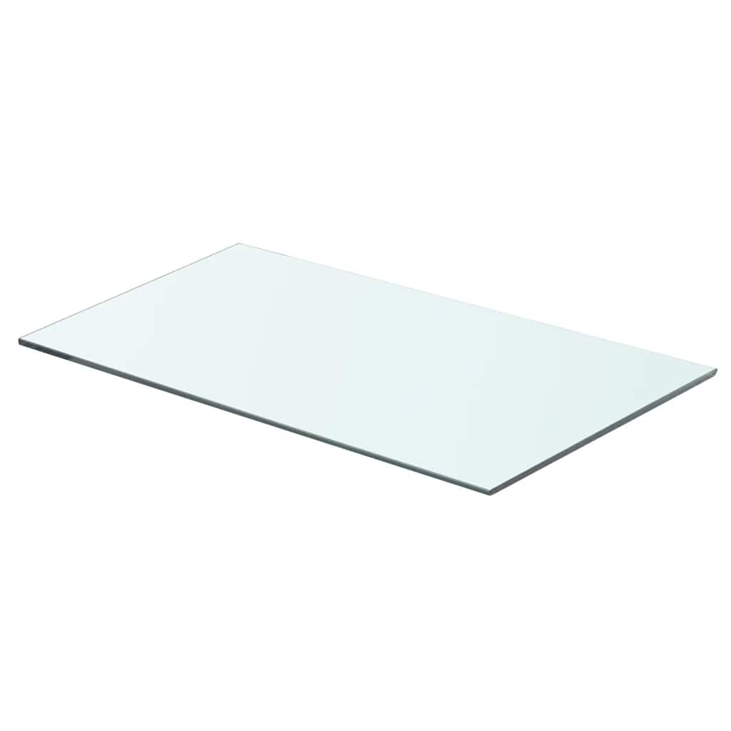 vidaXL Wandschap transparant 20x12 cm glas