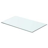 vidaXL Wandschap transparant 20x12 cm glas