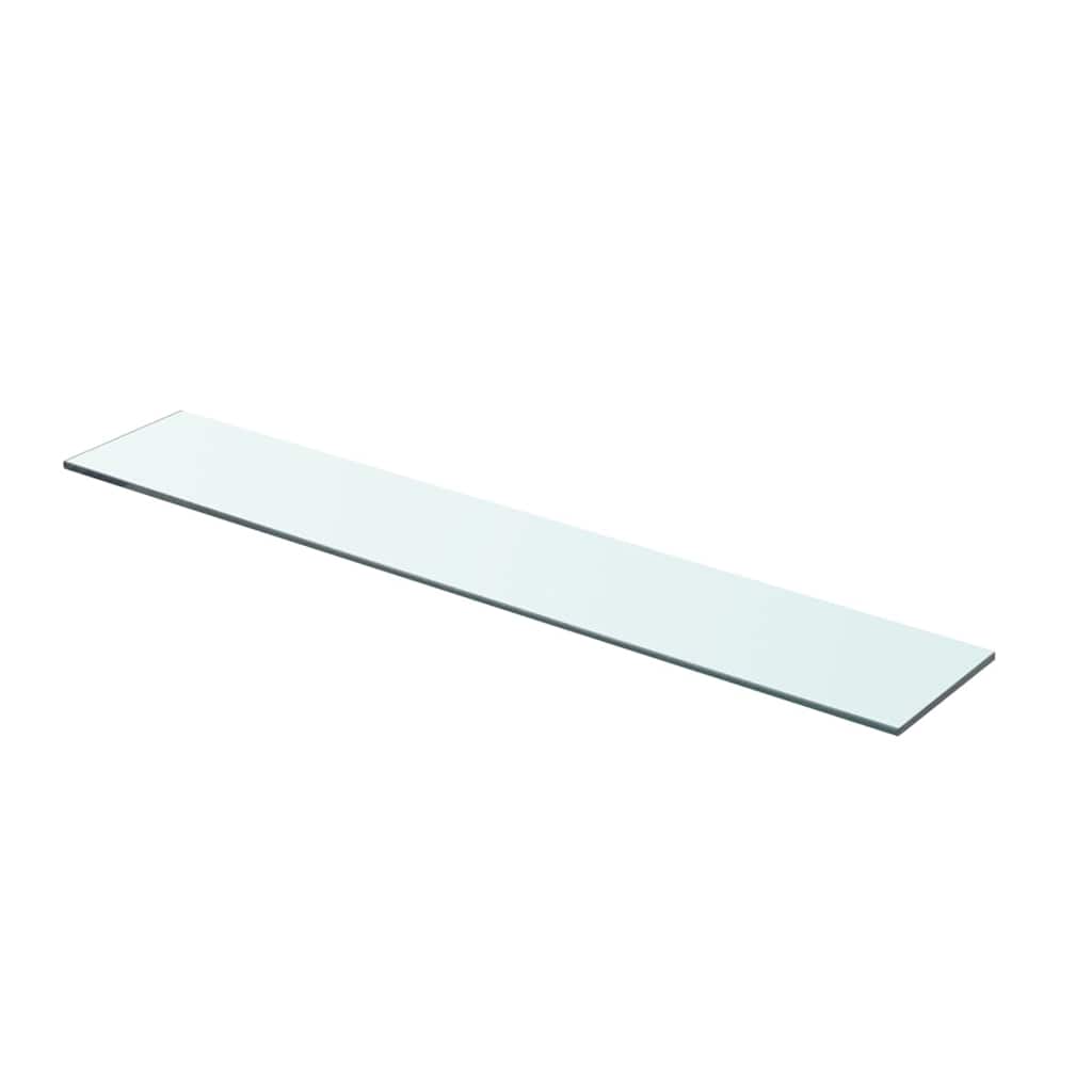 vidaXL Wandschap transparant 20x12 cm glas