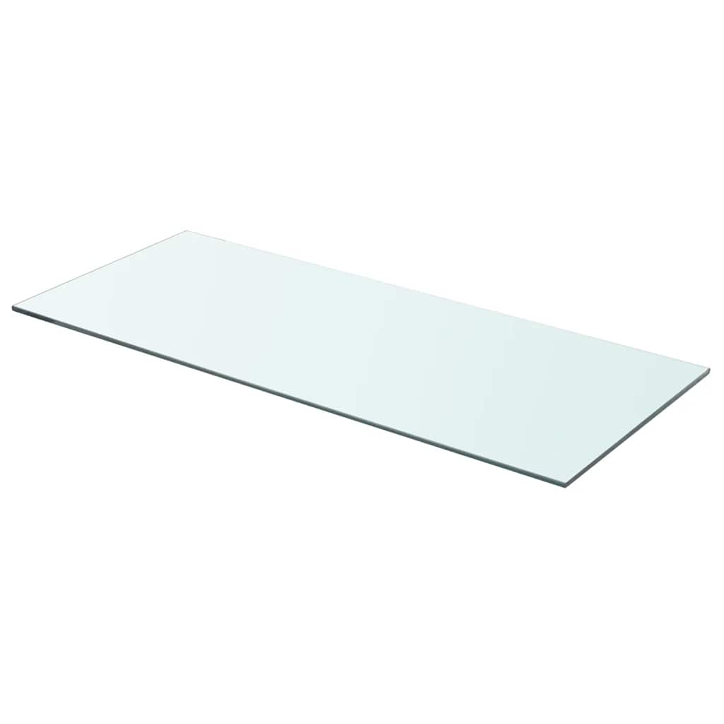 vidaXL Wandschap transparant 20x12 cm glas