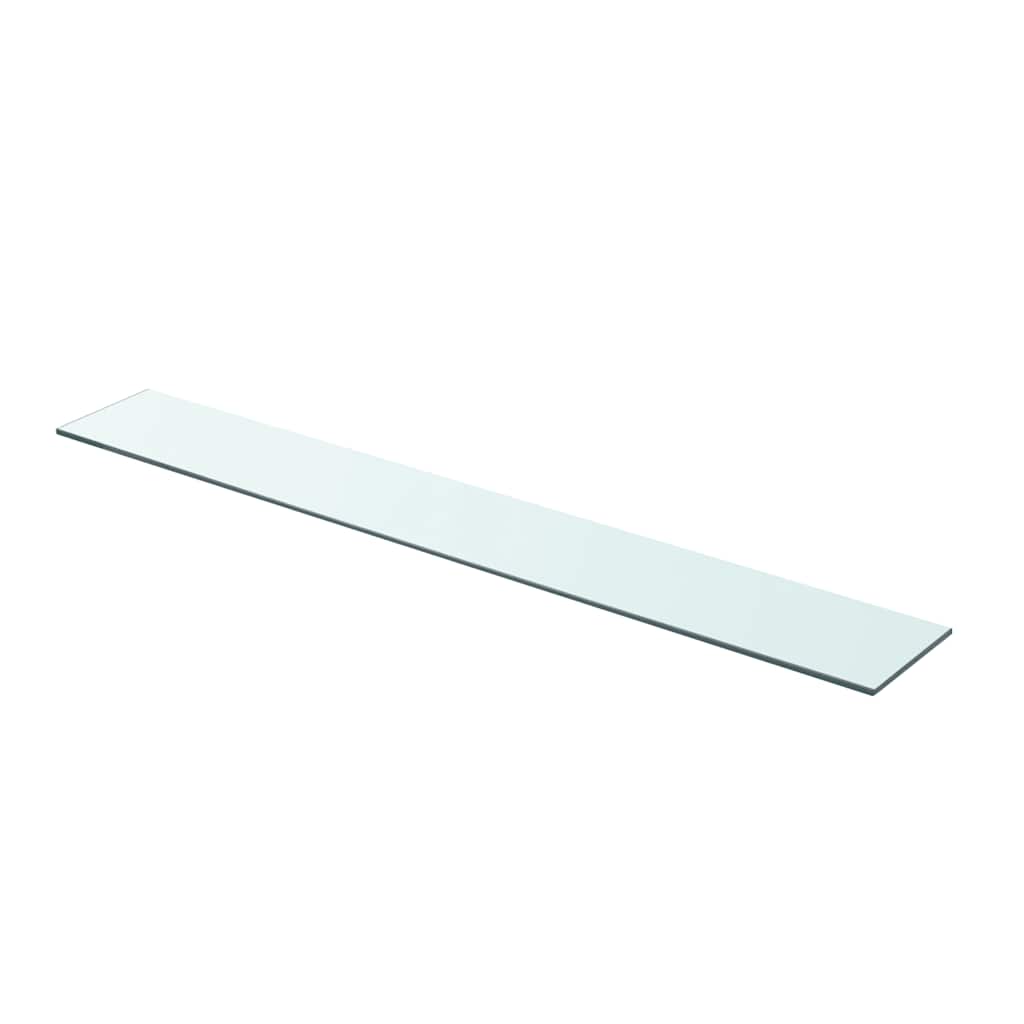 vidaXL Wandschap transparant 20x12 cm glas
