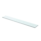 vidaXL Wandschap transparant 20x12 cm glas