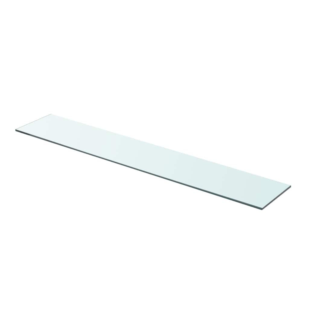 vidaXL Wandschap transparant 20x12 cm glas