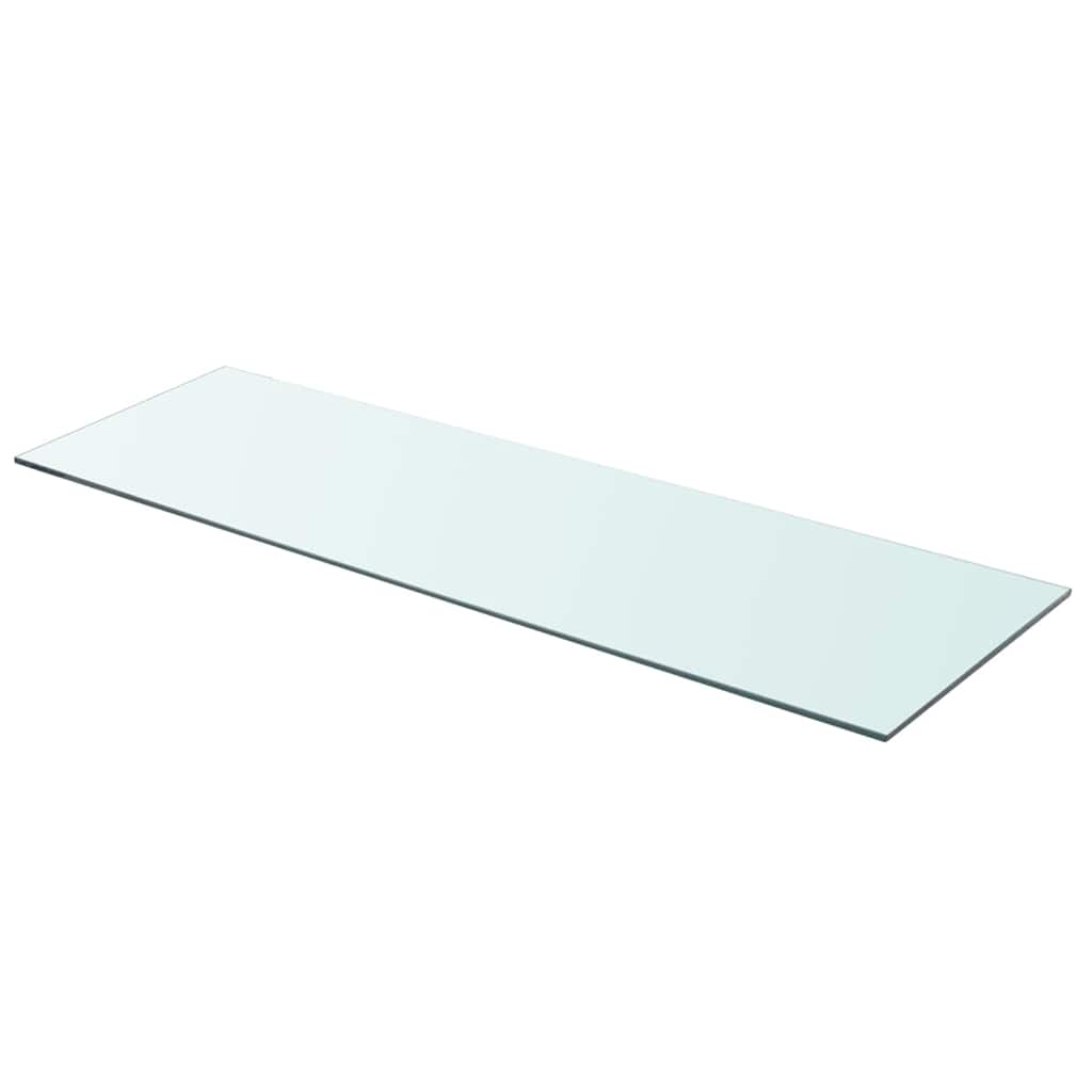 vidaXL Wandschap transparant 20x12 cm glas