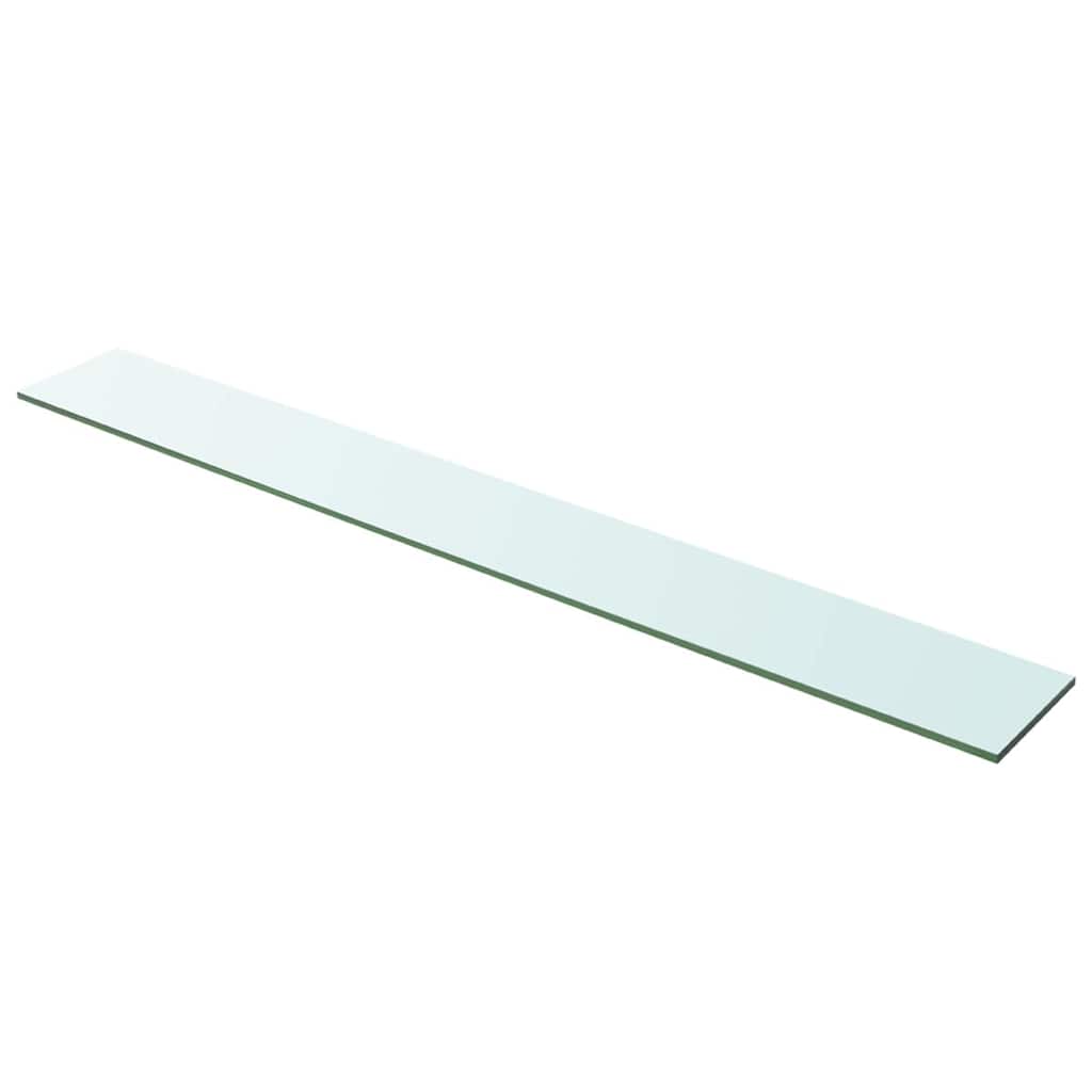vidaXL Wandschap transparant 20x12 cm glas