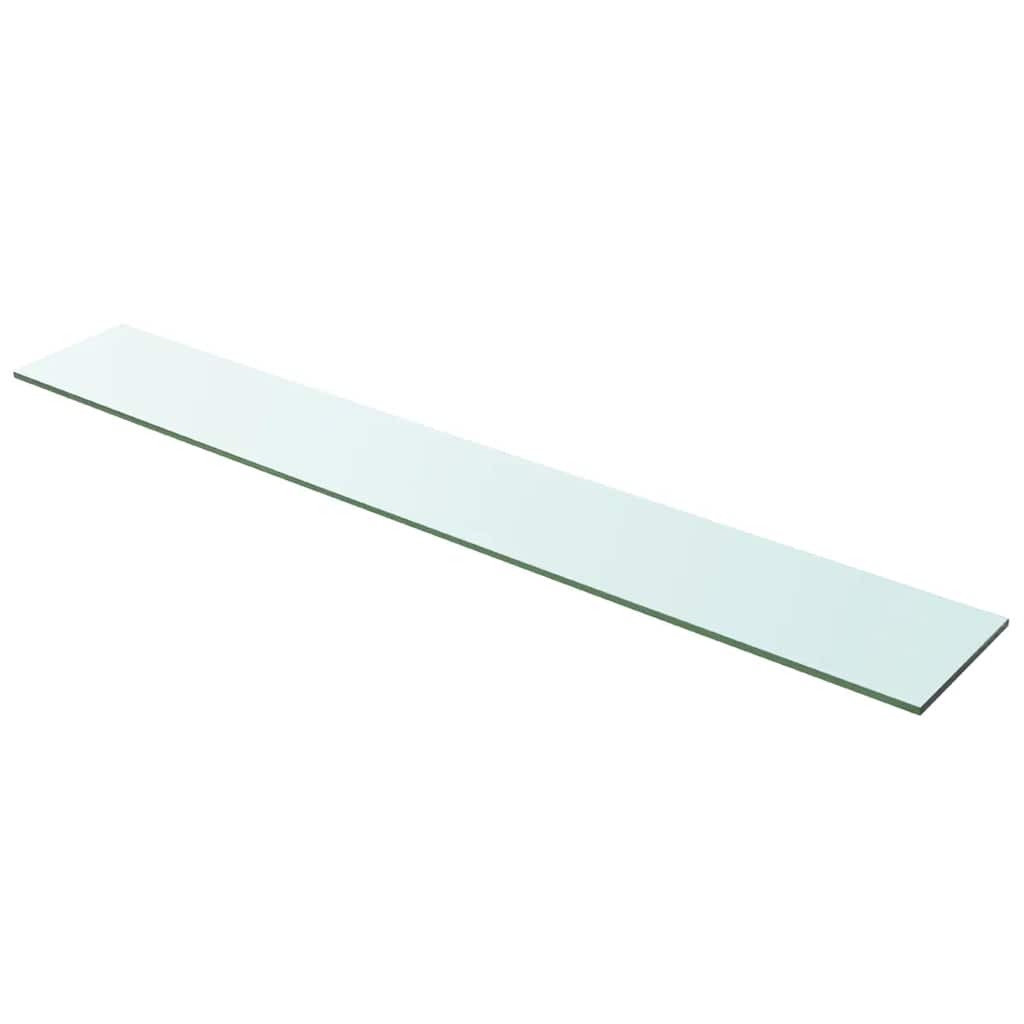 vidaXL Wandschap transparant 20x12 cm glas