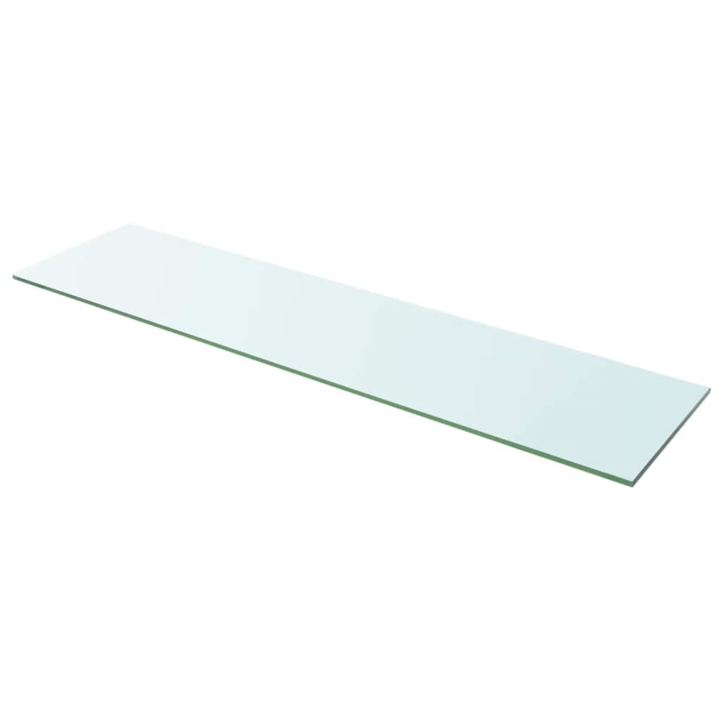 vidaXL Wandschap transparant 20x12 cm glas