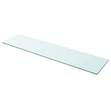 vidaXL Wandschap transparant 20x12 cm glas