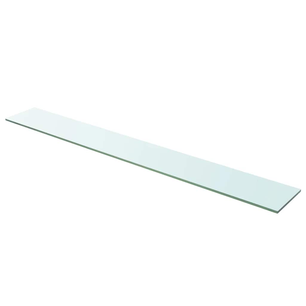 vidaXL Wandschap transparant 20x12 cm glas