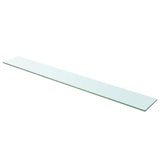 vidaXL Wandschap transparant 20x12 cm glas