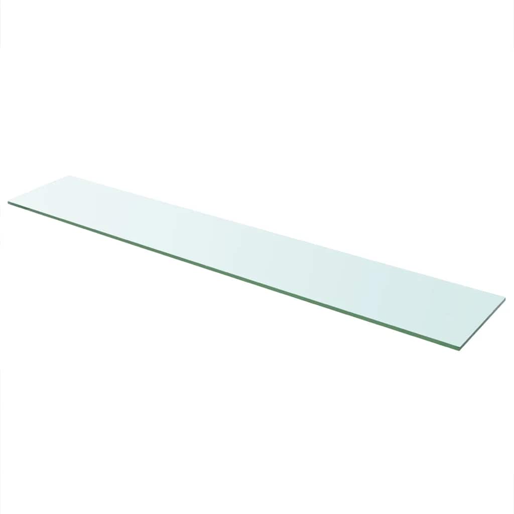 vidaXL Wandschap transparant 20x12 cm glas