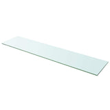 vidaXL Wandschap transparant 20x12 cm glas