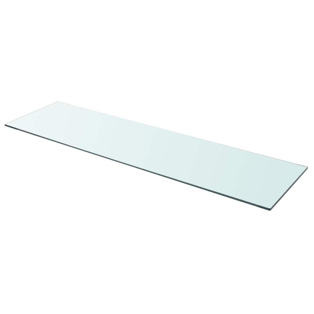 vidaXL Wandschap transparant 20x12 cm glas
