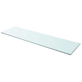 vidaXL Wandschap transparant 20x12 cm glas