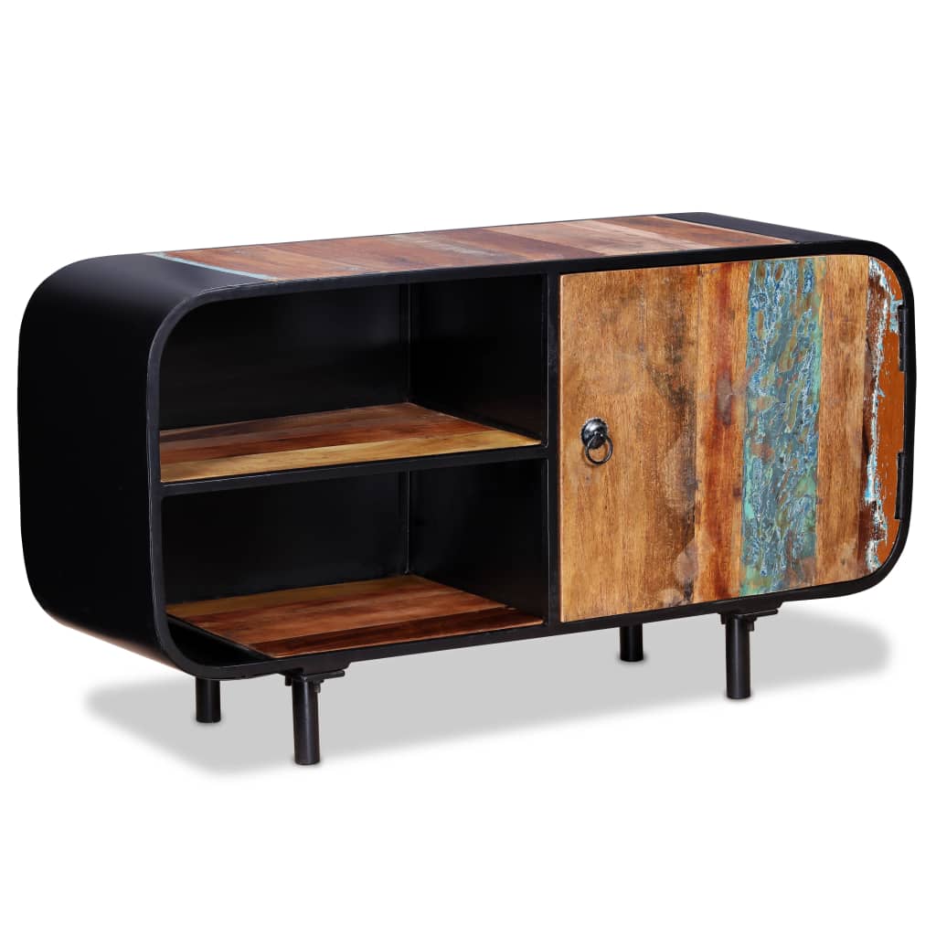 vidaXL Tv-meubel 90x30x48 cm gerecycled hout