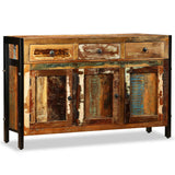 vidaXL Dressoir 120x35x76 cm massief gerecycled hout