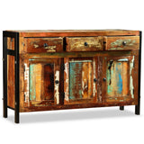 vidaXL Dressoir 120x35x76 cm massief gerecycled hout