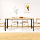 vidaXL Dining table 240 cm solid mango wood