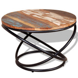 vidaXL Coffee table 60x60x40 cm solid reclaimed wood