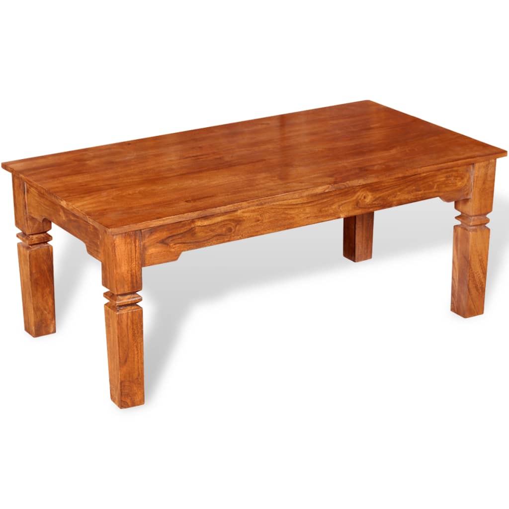 vidaXL Coffee Table 110x60x45 cm Solid Wood
