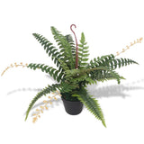 vidaXL Artificial sansevieria plant with pot 90 cm green