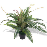 vidaXL Artificial sansevieria plant with pot 90 cm green