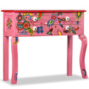 vidaXL Hand-Painted Console Table Solid Mango Wood Blue