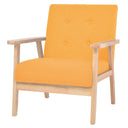 vidaXL Fauteuil stof lichtgrijs