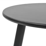 vidaXL 2-delige Bijzettafelset massief grenenhout wit