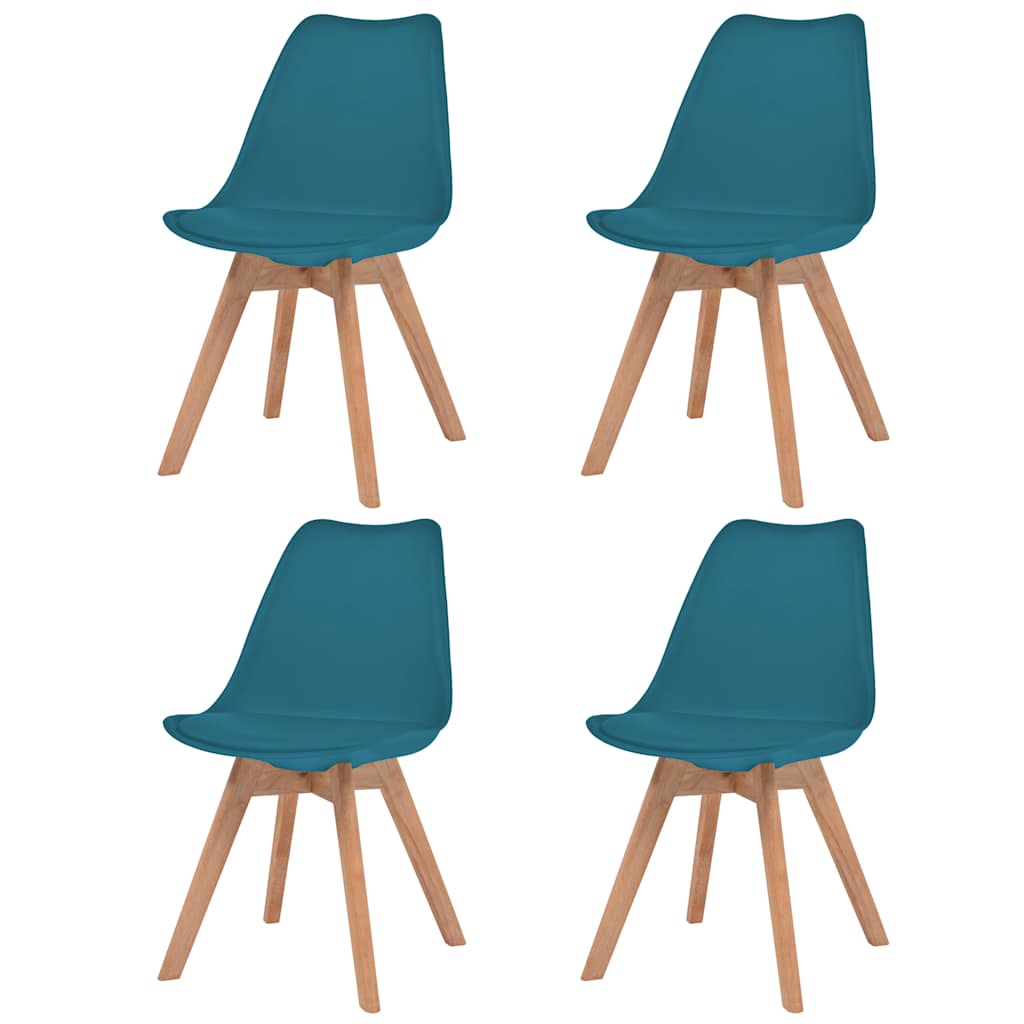 vidaXL Eetkamerstoelen 2 st kunststof grijs