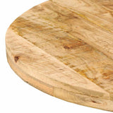vidaXL Eettafel 180 cm massief mangohout en staal