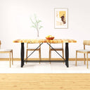 vidaXL Dining Table 180 cm Solid Reclaimed Wood