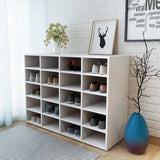 vidaXL Schoenenrek 92x30x67,5 cm bewerkt hout eikenkleurig