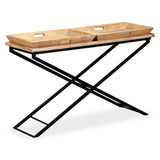vidaXL Coffee table 110x55x42 cm solid mango wood