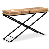 vidaXL Coffee table 110x55x42 cm solid mango wood