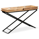 vidaXL Coffee table 110x55x42 cm solid mango wood