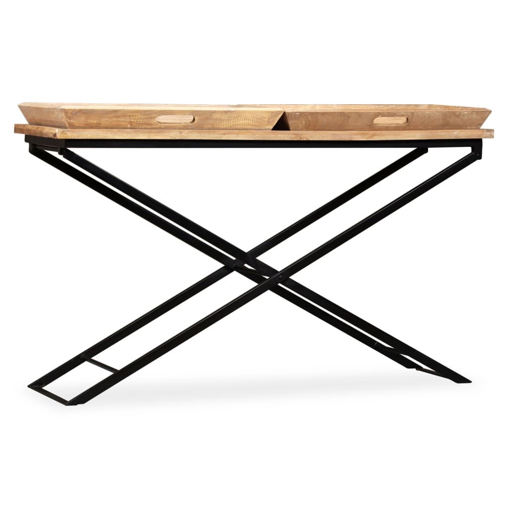 vidaXL Coffee table 110x55x42 cm solid mango wood