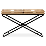 vidaXL Coffee table 110x55x42 cm solid mango wood