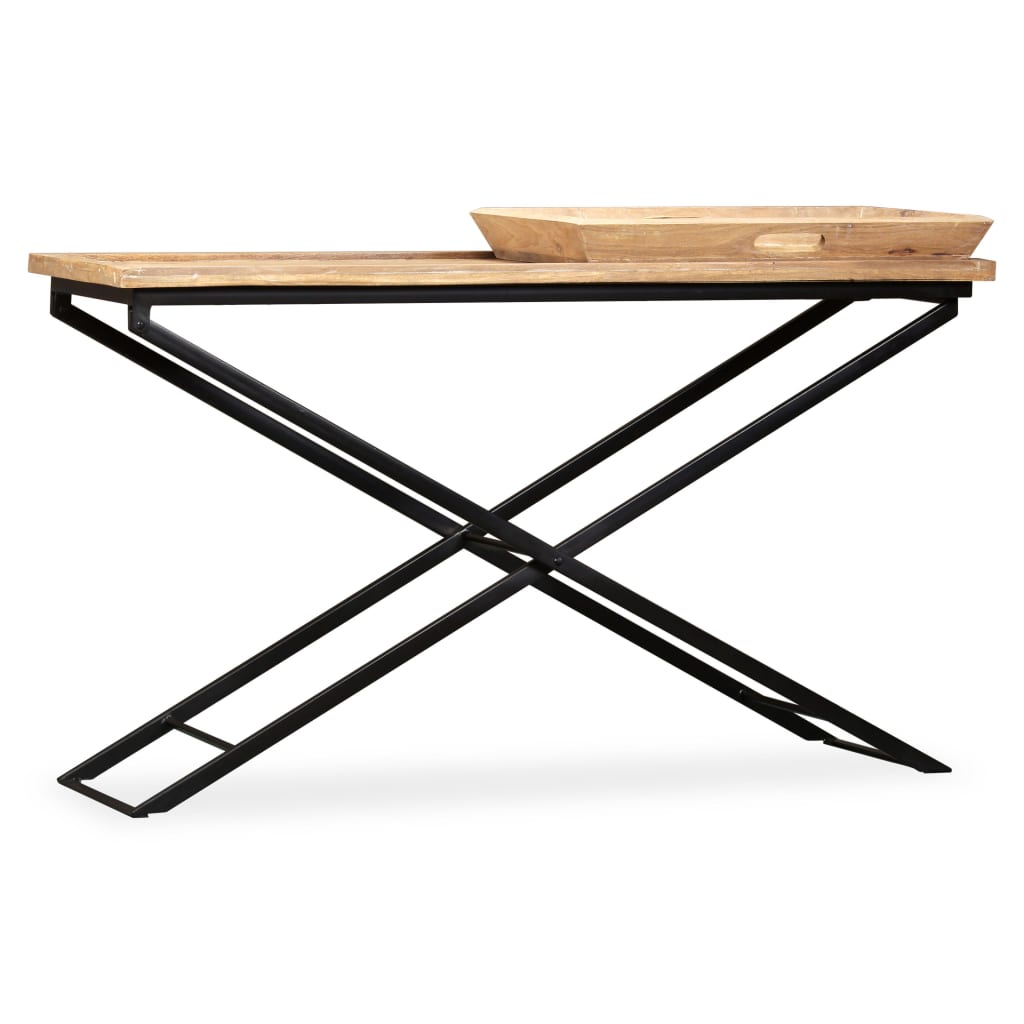vidaXL Coffee table 110x55x42 cm solid mango wood