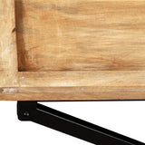 vidaXL Coffee table 110x55x42 cm solid mango wood