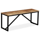 vidaXL Bankje 110x35x45 cm massief gerecycled hout