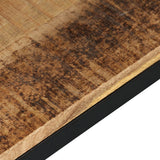 vidaXL Bankje 110x35x45 cm massief gerecycled hout