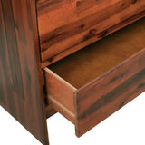 vidaXL Ladekast 90x37x75 cm massief acaciahout