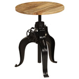 vidaXL Bar table 60x(76-110) cm solid mango wood