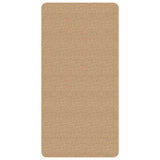 vidaXL Tapijt met latex onderkant 70x130 cm jute natuurlijk