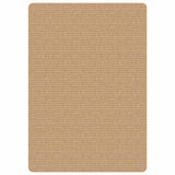 vidaXL Tapijt met latex onderkant 70x130 cm jute natuurlijk