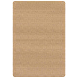 vidaXL Tapijt met latex onderkant 70x130 cm jute natuurlijk
