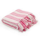 vidaXL Plaid visgraat 125x150 cm katoen grijs